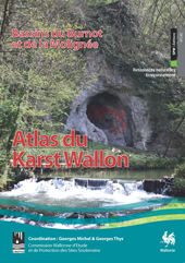 Couverture de l'Atlas du Karst de la Molign&eacute;e et du Burnot